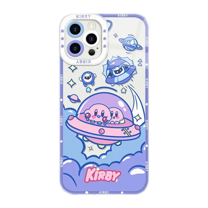 Star Kirby Clear Samsung Phone Cases