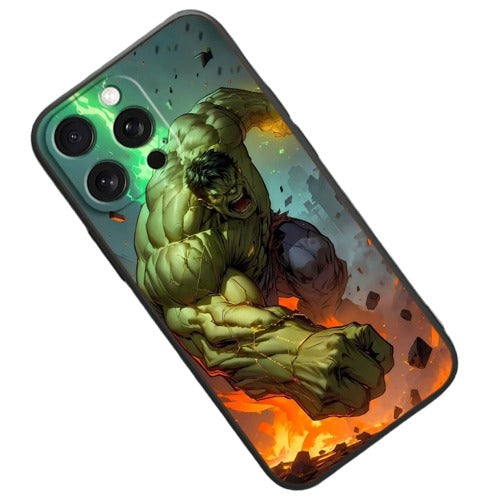 Marvel The Hulk Comics iPhone Cases