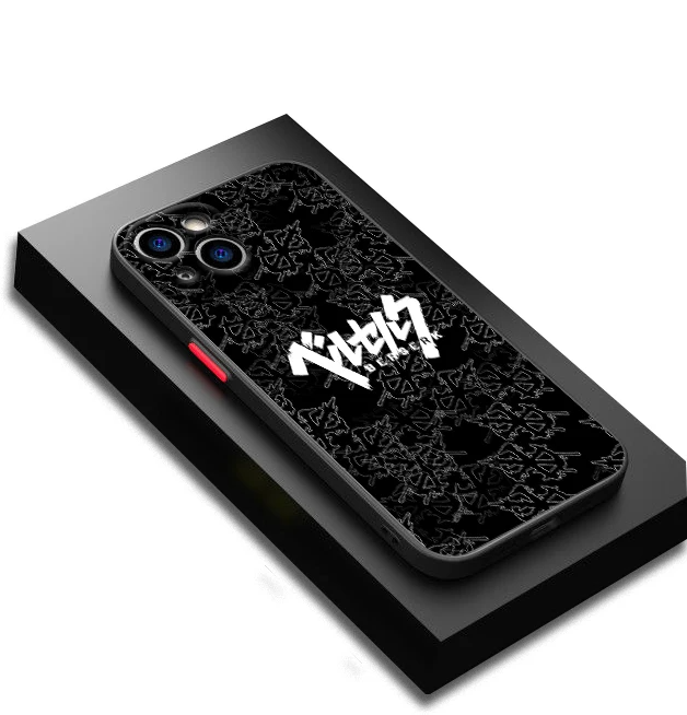 Black Berserk Anime iPhone  Case