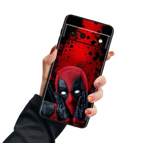 Funny Deadpool Google Pixel Phone Cases