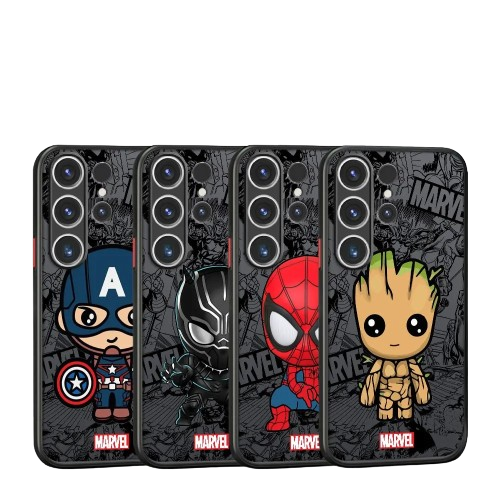 New S24 Samsung Colourful Marvel Phone Cases