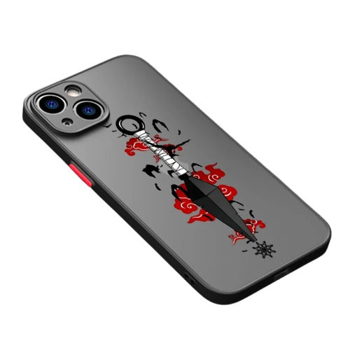 Naruto Akatsuki Symbol iPhone Cases