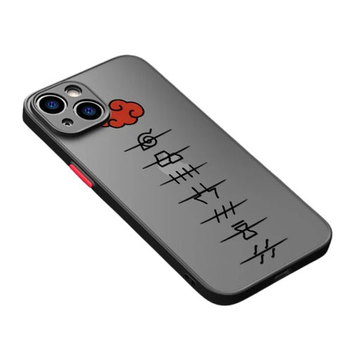 Naruto Akatsuki Symbol iPhone Cases