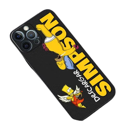 Simpsons Bart Homer iPhone Cases