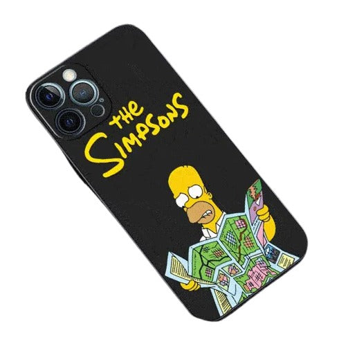 Simpsons Bart Homer iPhone Cases