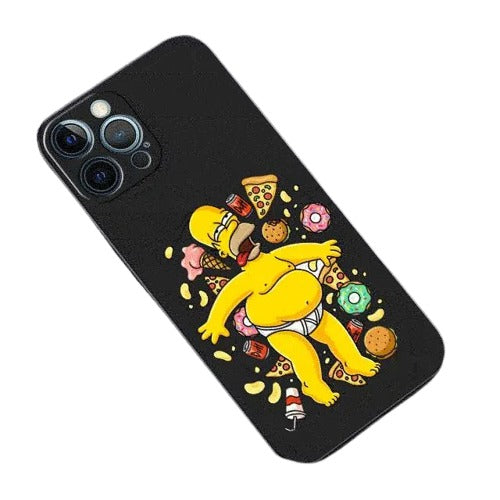 Simpsons Bart Homer iPhone Cases