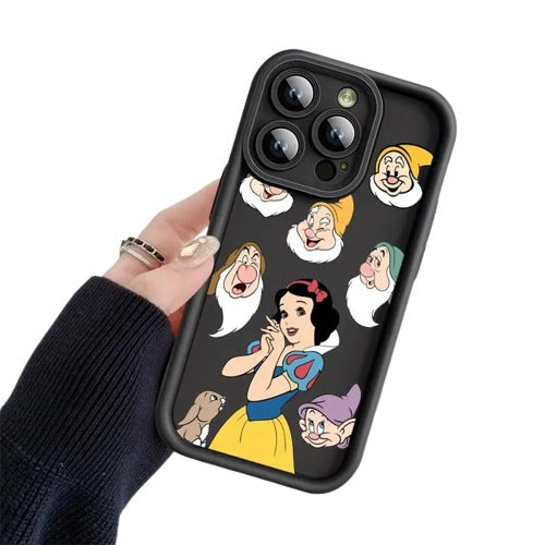 Snow White & Belle Princess Silicone iPhone Case