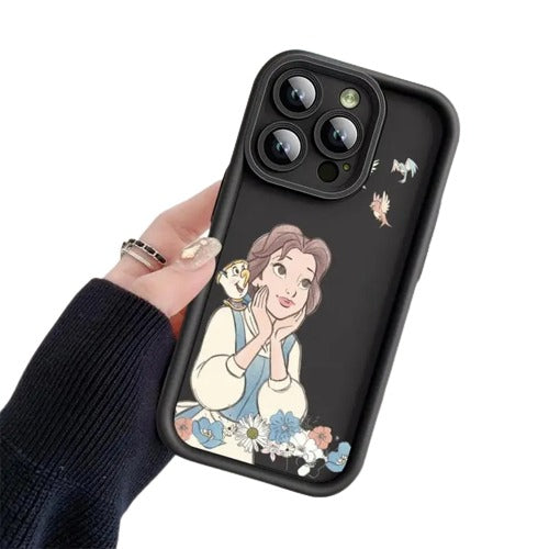 Snow White & Belle Princess Silicone iPhone Case