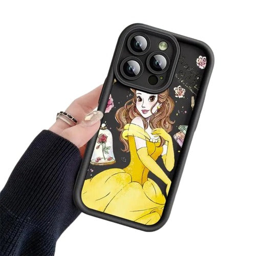 Snow White & Belle Princess Silicone iPhone Case