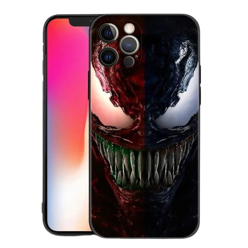Venom vs Spiderman iPhone Case