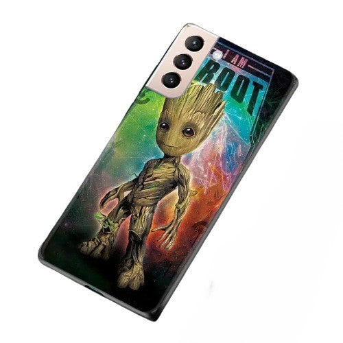 Silicone Marvel Groot Samsung Phone Case