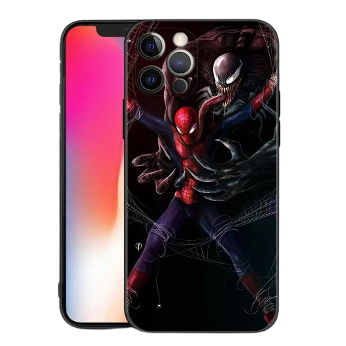 Venom vs Spiderman iPhone Case