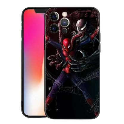 Venom vs Spiderman iPhone Case