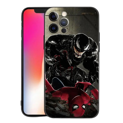 Venom vs Spiderman iPhone Case