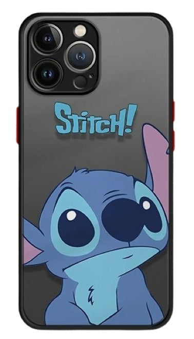 Cartoon Happy Stitch Samsung Phone Case