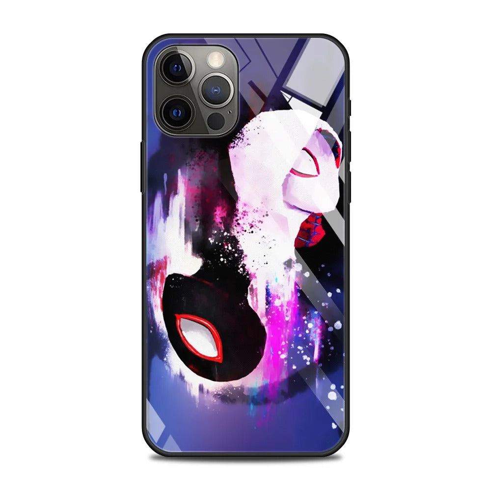 Marvel Spider-Gwen Tempered Glass iPhone Case