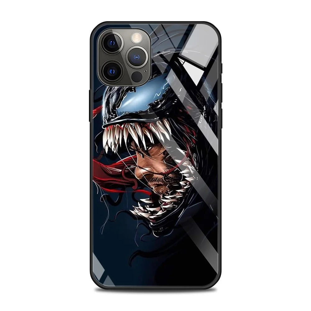 Marvel Tempered Glass iPhone Case