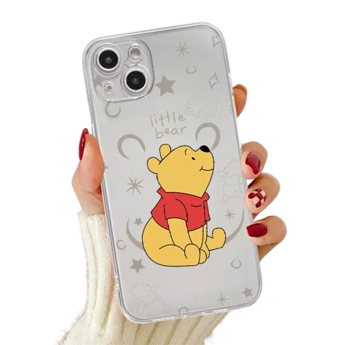 Dumbo & Winnie the Pooh Bear  Clear iPhone Case