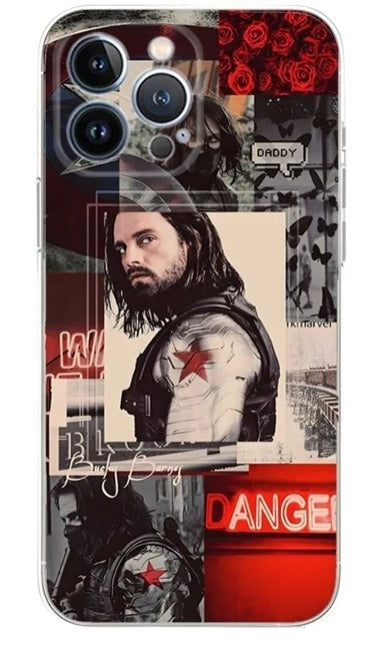 Bucky Barnes Winter Soldier iPhone Case