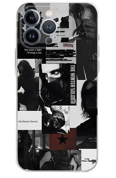 Bucky Barnes Winter Soldier iPhone Case